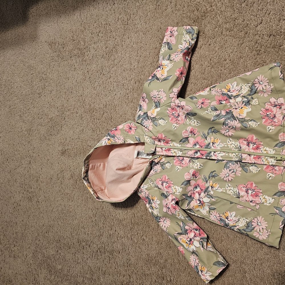 Floral Hooded Jacket